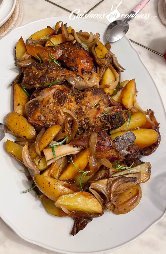 Epaule d'agneau confite